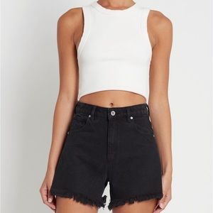 Abrand Venice shorts-Luna in color vintage black